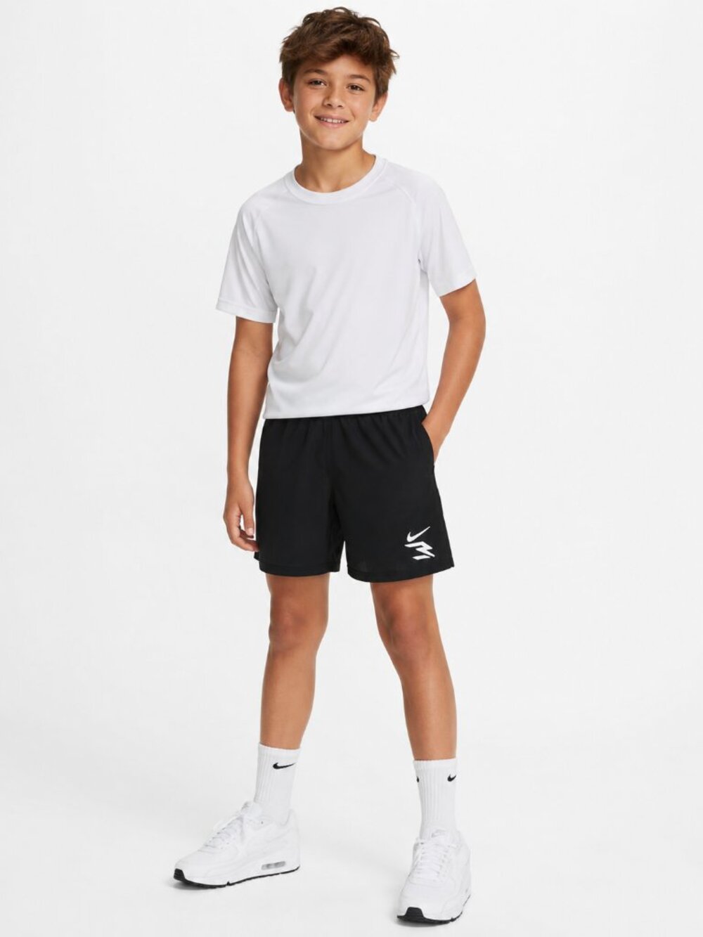 NIKE 3BRAND RUSSELL WILSON BOYS SHORTS BRAND NEW 9Q1664-023